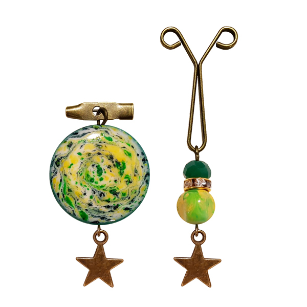 ست سنجاق سینه و گیره روسری کد PM443