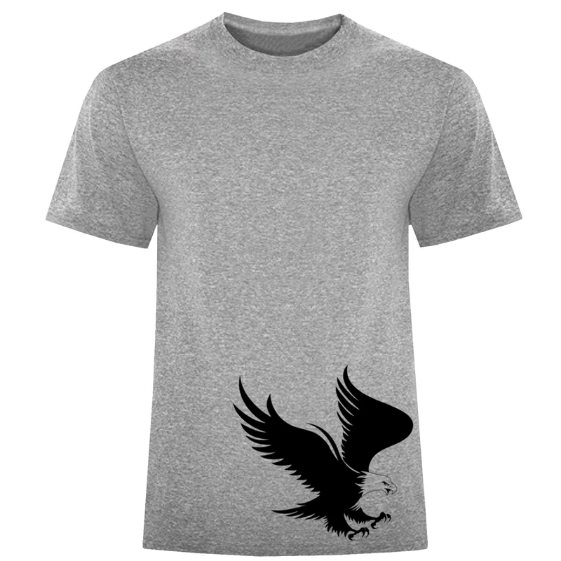 تیشزت آستین کوتاه مردانه طرح عقاب کد F289