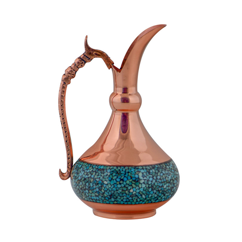 پارچ فیروزه کوبی آقاجانی مدل F086