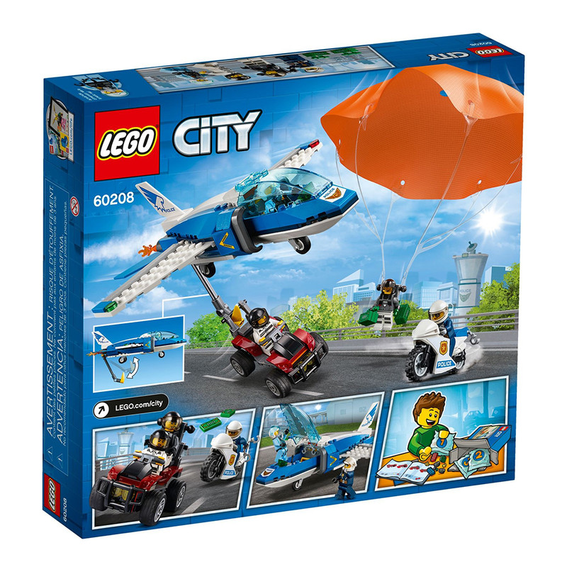 لگو سری City مدل Sky Police Parachute Arrest 60208
