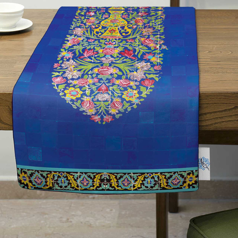 ست رومیزی 4 تکه شمسه نگار کد Tr531DR4