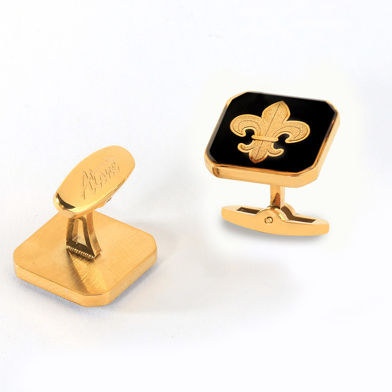 دکمه سردست مردانه الون مدل نیزه