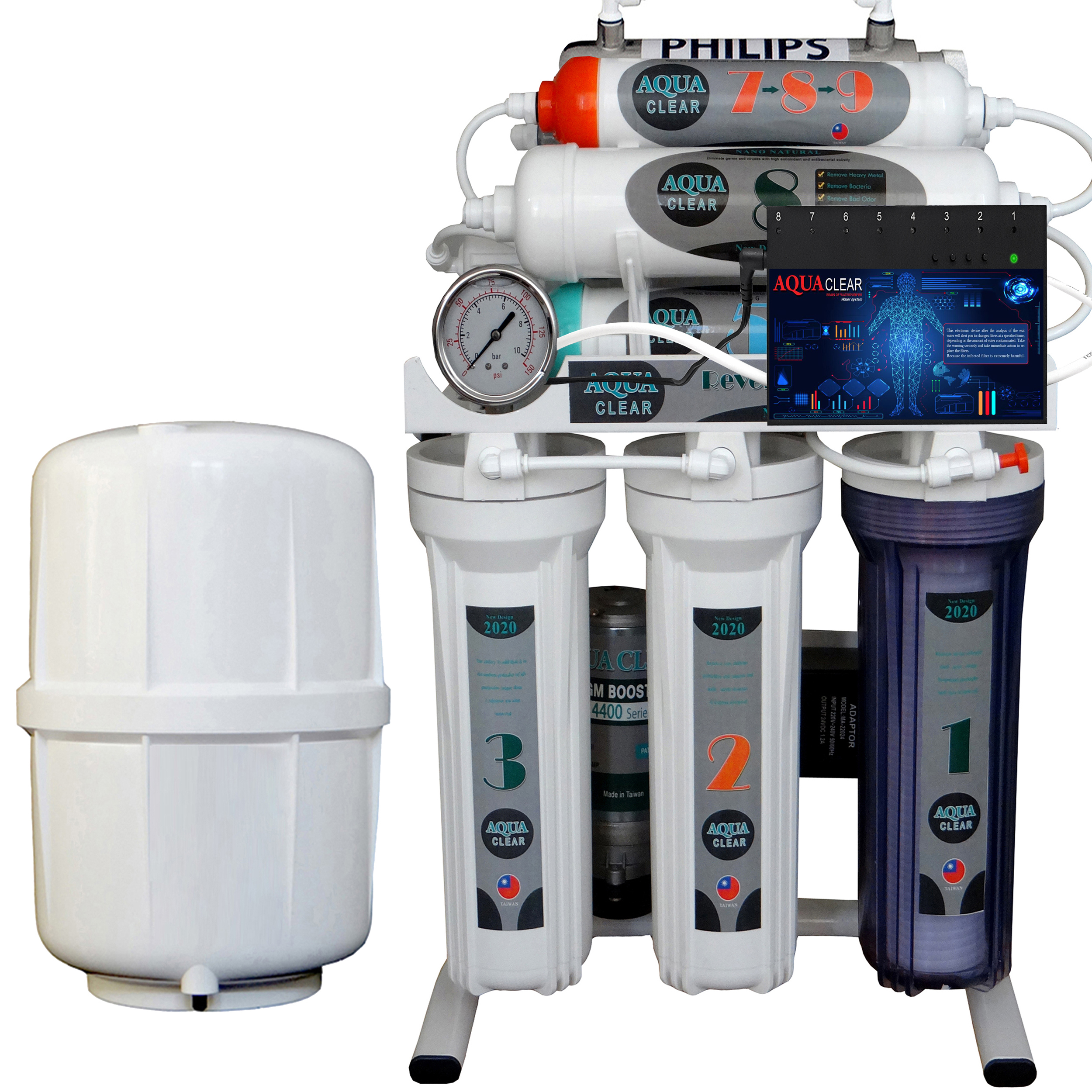 دستگاه تصفیه کننده آب آکوآکلیر مدل NEWDESIGN 2020 - IAQX10