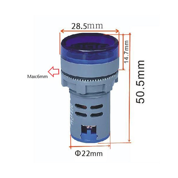 ولت متر مدل AC55 ولت متر مدل AC55