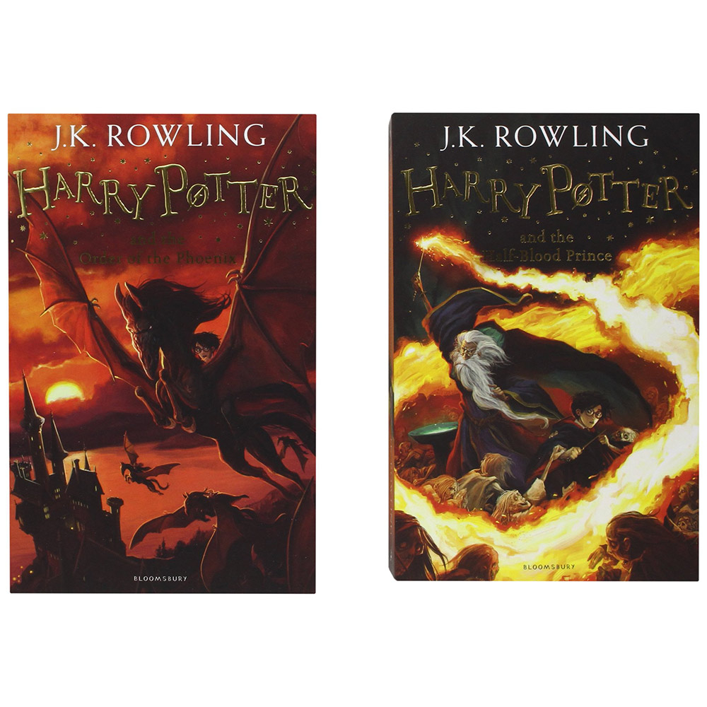 کتاب Harry Potter اثر J.K. Rowling انتشارات Bloomsbury هفت جلدی