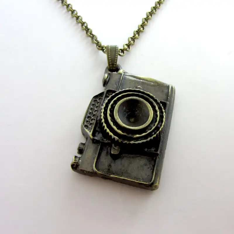 گردنبند طرح دوربین عکاسی کد 053