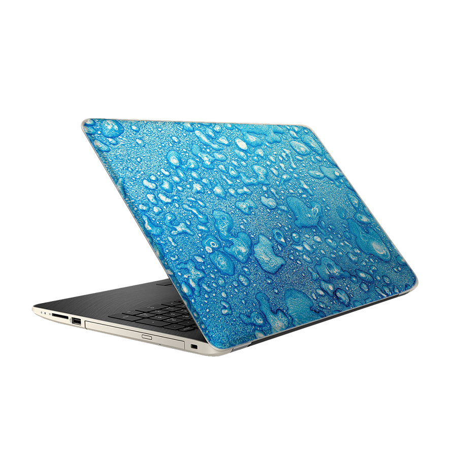 استیکر لپ تاپ تیداکس گروپ طرح قطره های باران مدل TIE526 مناسب برای لپ تاپ 15.6 اینچ