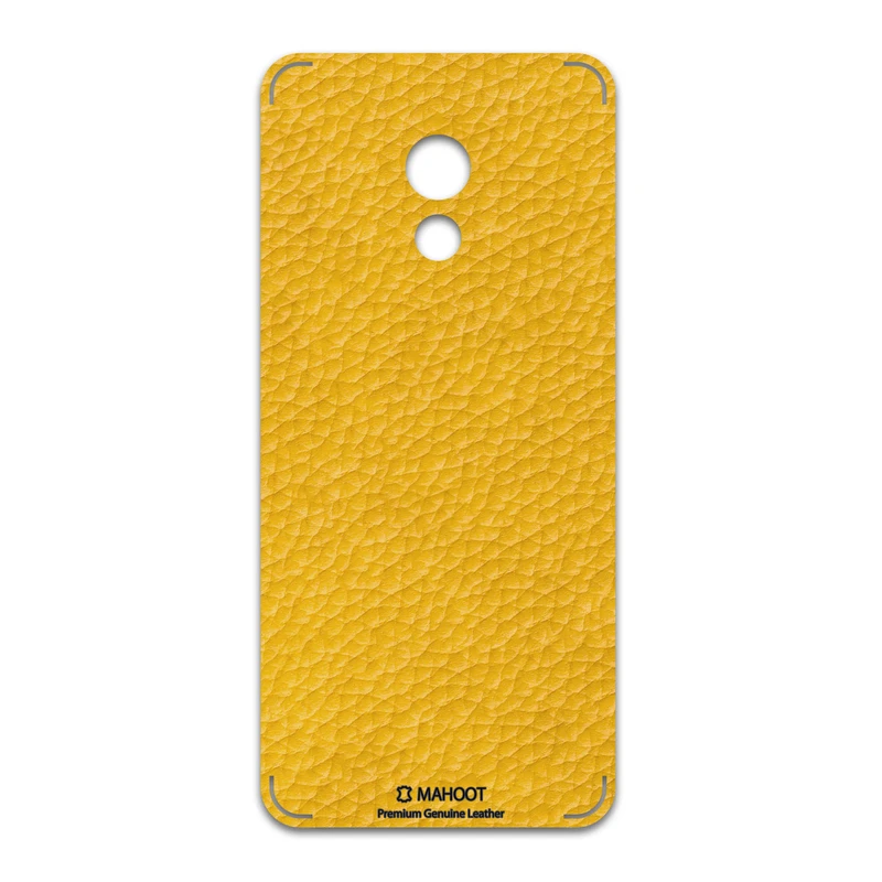 برچسب پوششی ماهوت مدل Mustard-Leather مناسب برای گوشی موبایل میزو Pro 6