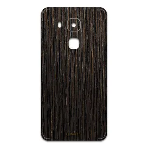 MAHOOT Dark-Gold-Stripes-Wood Cover Sticker for Huawei Nova Plus