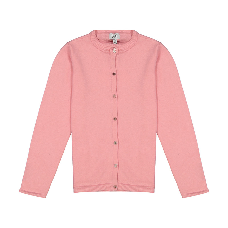 ژاکت دخترانه او وی اس مدل 000165172-PINK