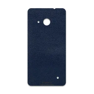 MAHOOT Deep-Blue-Leather Cover Sticker for microsoft Lumia 550
