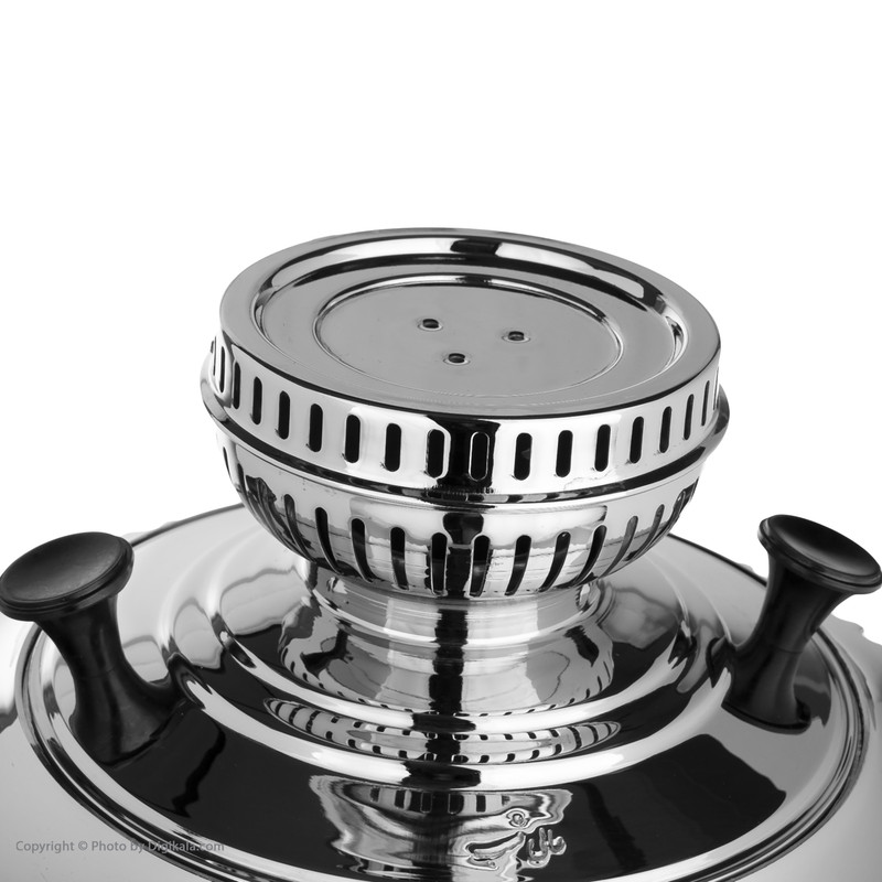 سماور گازسوز عالی نسب مدل Ganjineh ظرفیت 6 لیتر