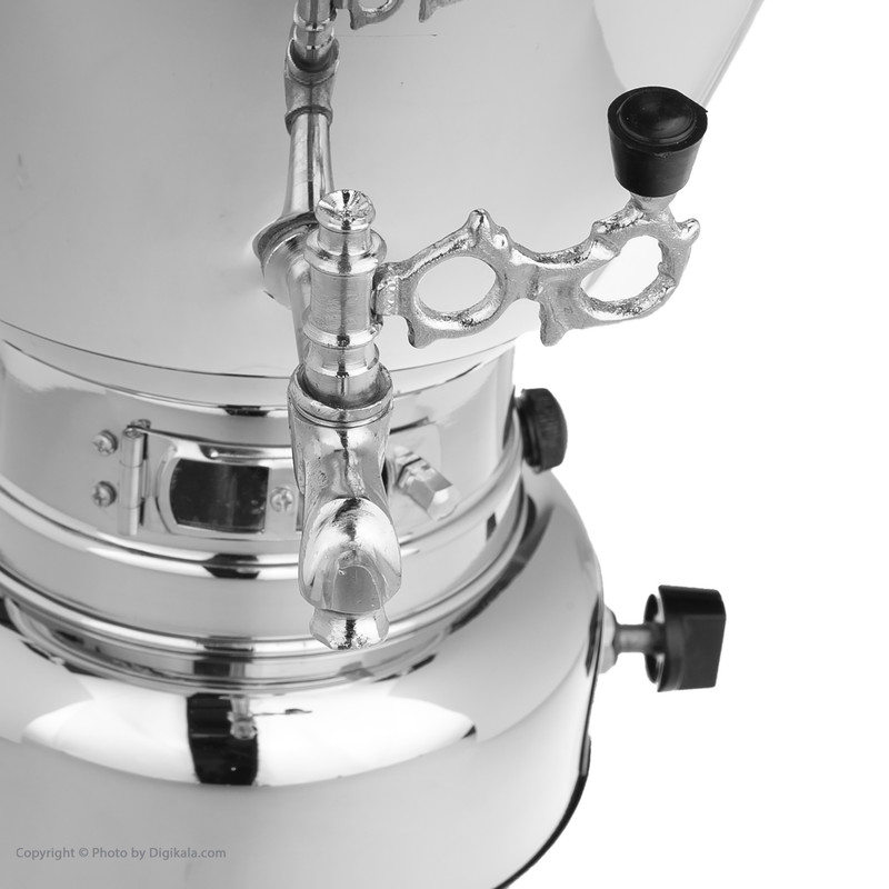 سماور گازسوز عالی نسب مدل Ganjineh ظرفیت 6 لیتر