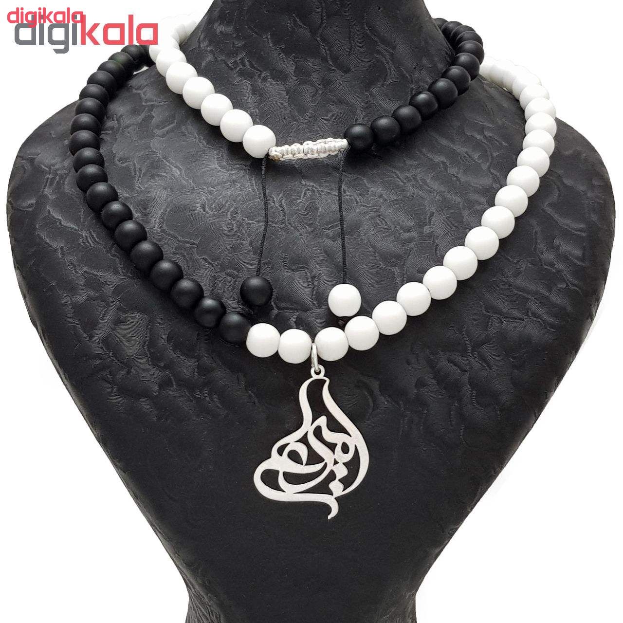 گردنبند زنانه طرح امیرعلی کد e382 main 1 1