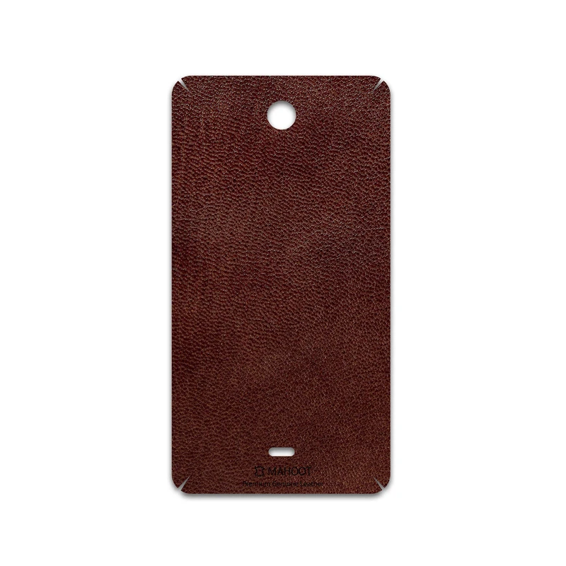 برچسب پوششی ماهوت مدل Natural-Leather مناسب برای گوشی موبایل مایکروسافت Lumia 430
