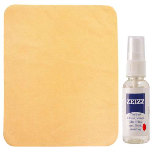 اسپری پاک کننده عینک و دستمال عینک مدل SD 2744 Z