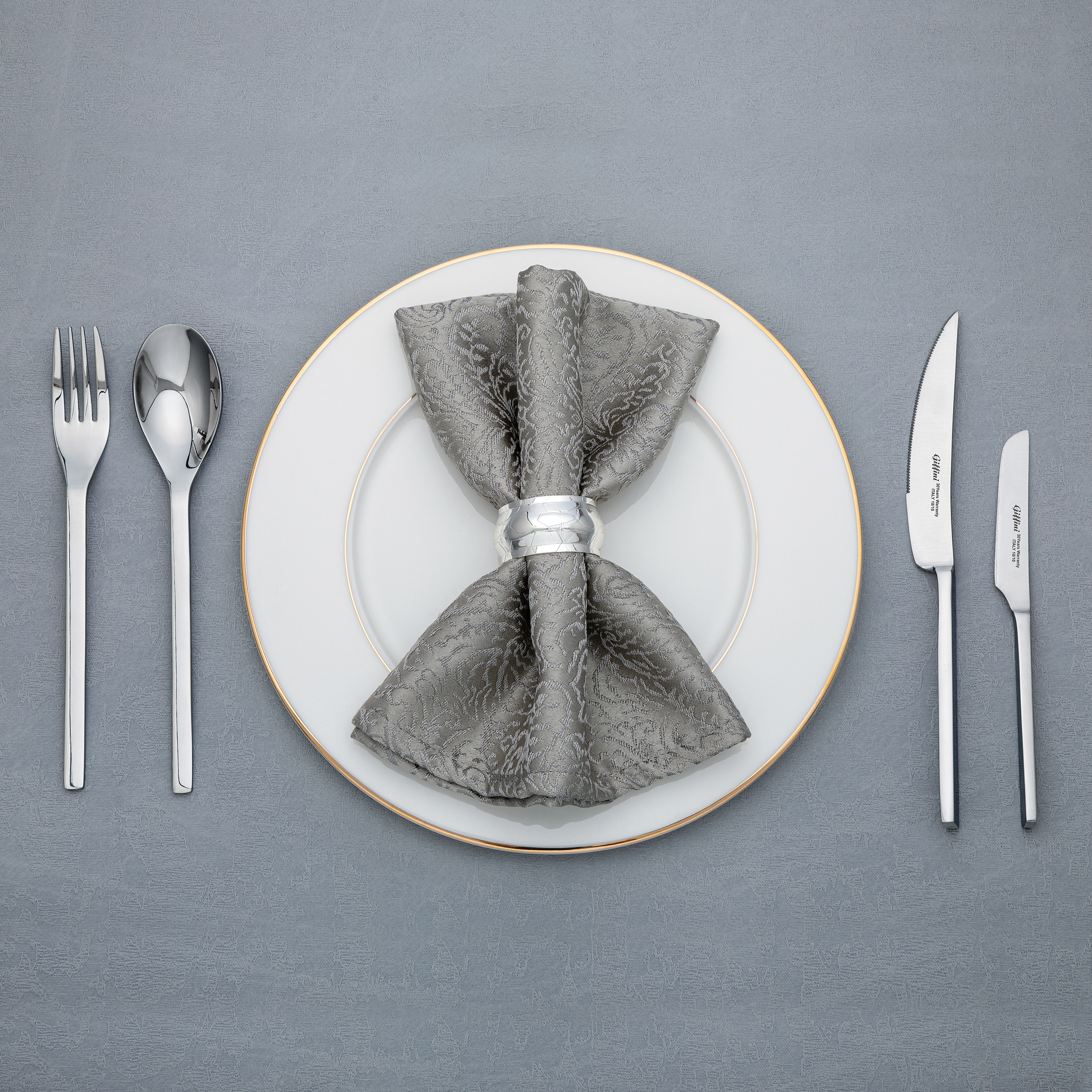 سرویس قاشق و چنگال 142 پارچه جی فی نی مدل 105M سوپر لاکچری