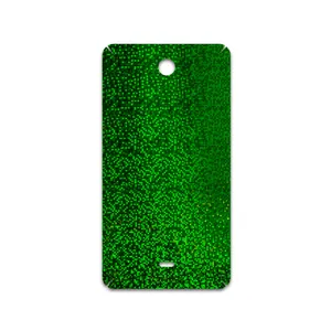 MAHOOT Green-Holographic Cover Sticker for microsoft Lumia 430