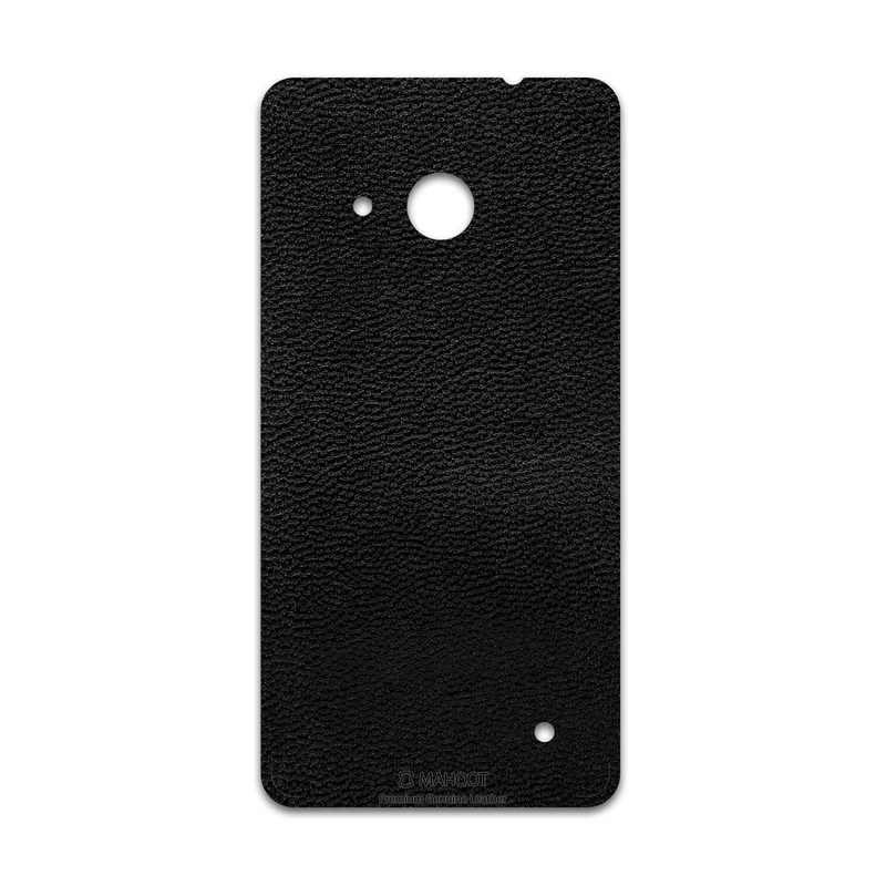 برچسب پوششی ماهوت مدل Black-Leather مناسب برای گوشی موبایل مایکروسافت Lumia 550