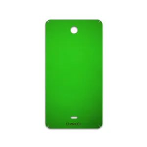 MAHOOT Metallic-Green Cover Sticker for microsoft Lumia 430