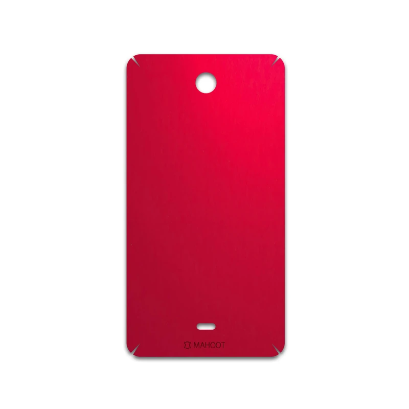 برچسب پوششی ماهوت مدل Matte-Warm-Red مناسب برای گوشی موبایل مایکروسافت Lumia 430