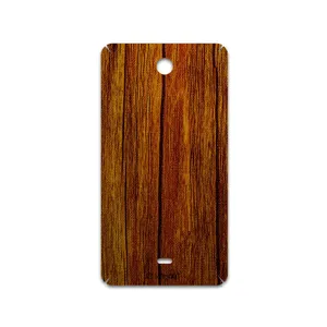 MAHOOT Orange-Wood Cover Sticker for microsoft Lumia 430