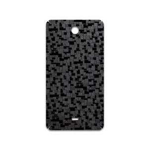 MAHOOT Black-Silicon Cover Sticker for microsoft Lumia 430