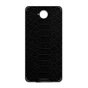 MAHOOT Black-Snake-Leather Cover Sticker for microsoft Lumia 650