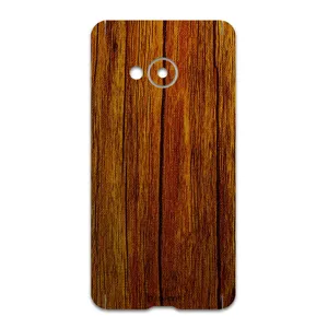 MAHOOT Orange-Wood Cover Sticker for htc U Play