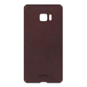MAHOOT Matte-Dark-Brown-Leather Cover Sticker for htc U Ultra