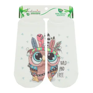 جوراب نوزادی کاتامینو طرح جغد سرخپوست