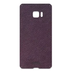 MAHOOT Purple-Leather Cover Sticker for htc U Ultra