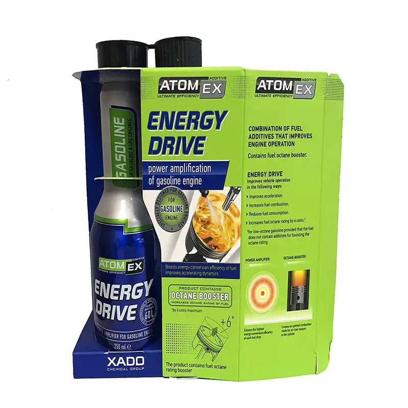 مکمل سوخت خودرو اکسادو مدل Energy Drive حجم 250 میلی لیتر