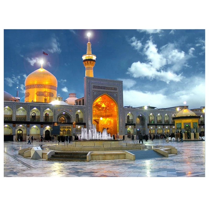 تابلو شاسی طرح حرم امام رضا (ع) کد AFN 155