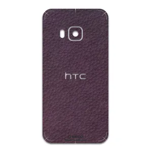 MAHOOT Purple-Leather Cover Sticker for htc One S9