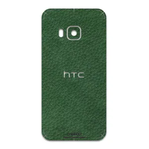 MAHOOT Green-Leather Cover Sticker for htc One S9