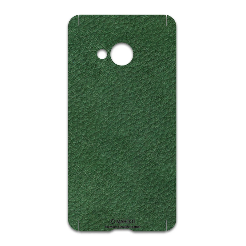 برچسب پوششی ماهوت مدل Green-Leather مناسب برای گوشی موبایل اچ تی سی U Play