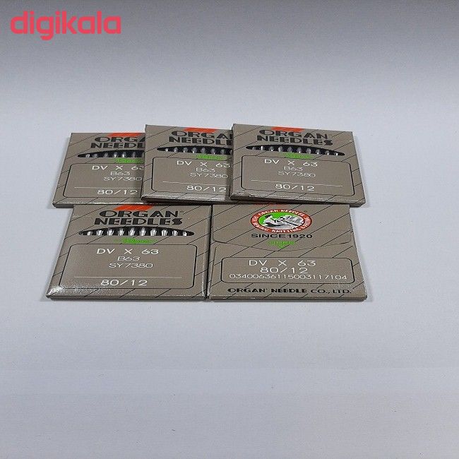 سوزن چرخ خیاطی ارگان مدل Dvx63/12 بسته ده عددی main 1 1