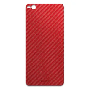 MAHOOT Red-Fiber Cover Sticker for htc One X9