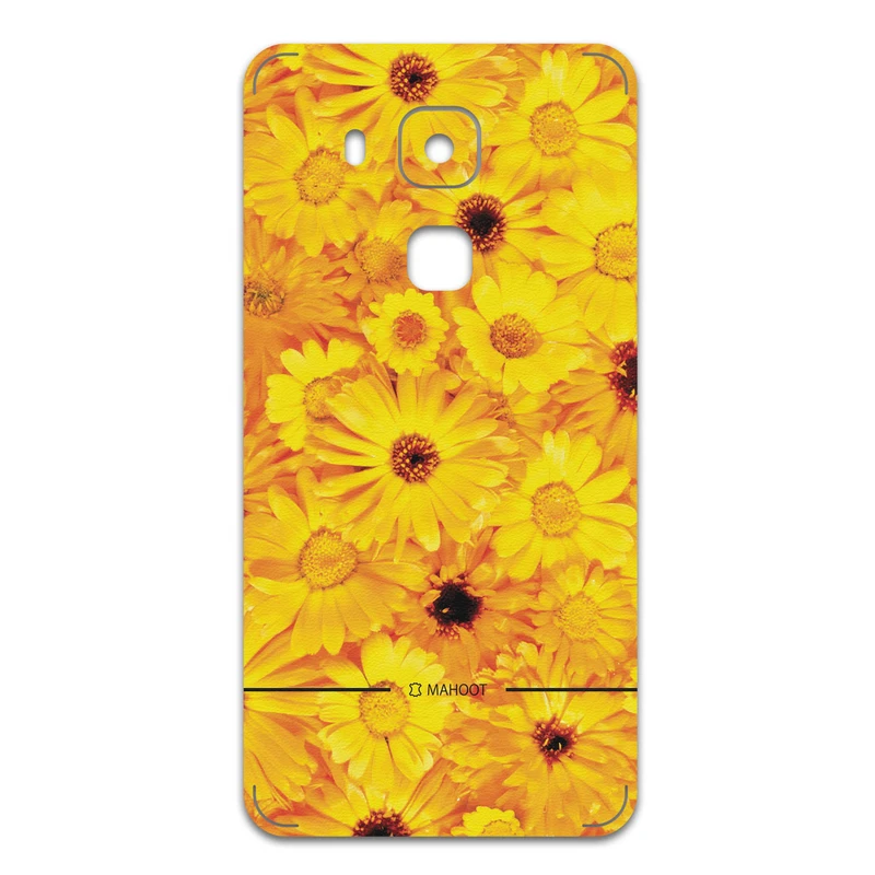 برچسب پوششی ماهوت مدل Yellow-Flower مناسب برای گوشی موبایل هوآوی Nova Plus