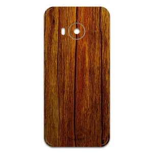 MAHOOT Orange-Wood Cover Sticker for htc One ME