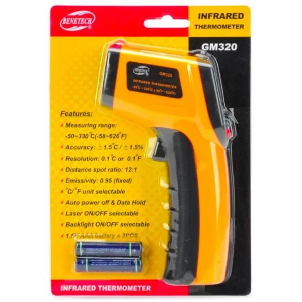 عکس شماره 4 : دماسنج ترمومتر لیزری مدل gm-320