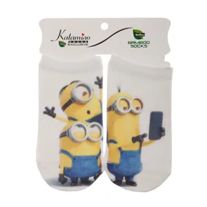 جوراب نوزادی کاتامینو طرح مینیون دانشمند