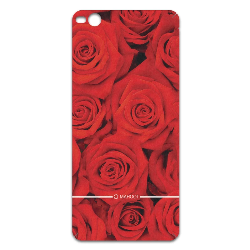 برچسب پوششی ماهوت مدل Red-Flower مناسب برای گوشی موبایل اچ تی سی One X9