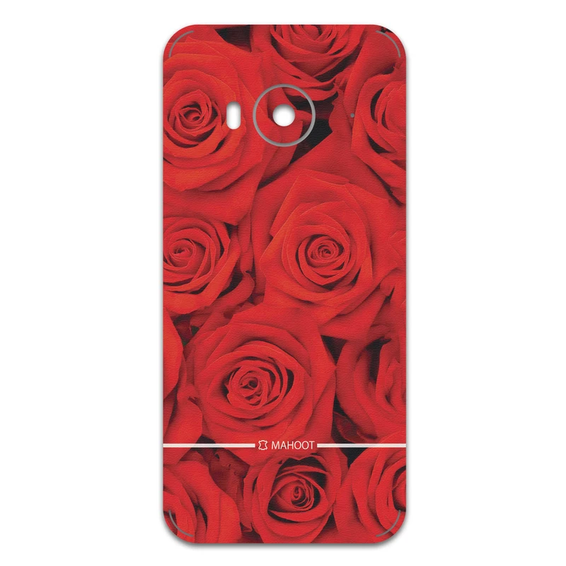 برچسب پوششی ماهوت مدل Red-Flower مناسب برای گوشی موبایل اچ تی سی One ME