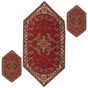 ست 3 تکه رومیزی ترمه مدل نسترن کد GH-0254