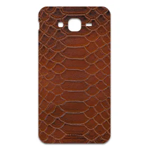 MAHOOT Brown-Snake-Leather Cover Sticker for Huawei Nova Plus