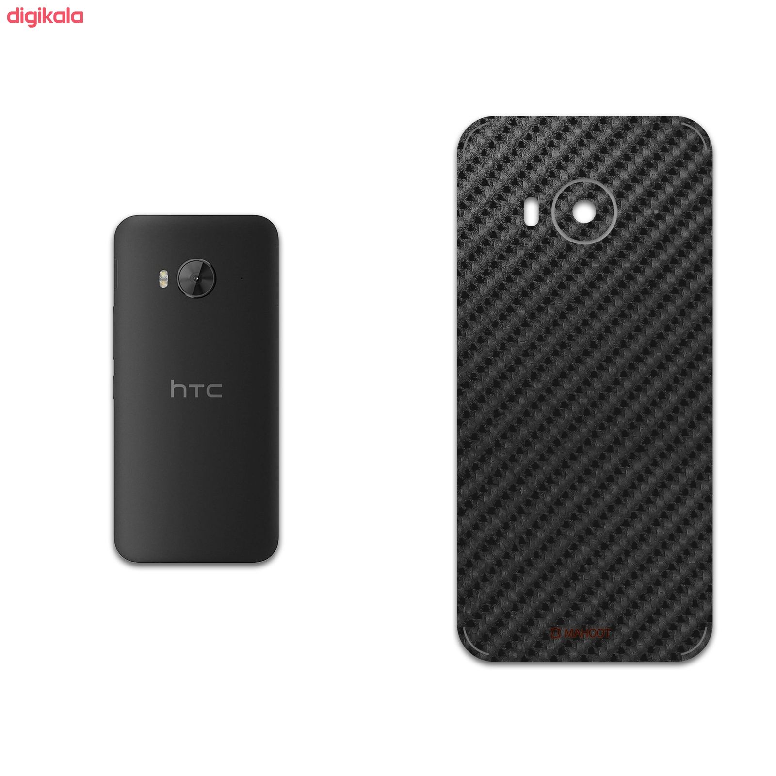 برچسب پوششی ماهوت مدل Shine-Carbon-Fiber مناسب برای گوشی موبایل اچ تی سی One M7 main 1 1