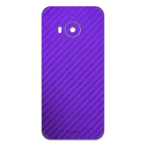 MAHOOT Purple-Fiber Cover Sticker for htc One M7