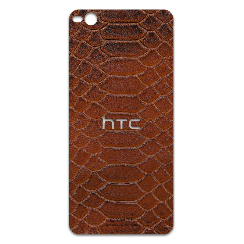 برچسب پوششی ماهوت مدل Brown-Snake-Leather مناسب برای گوشی موبایل اچ تی سی One X9